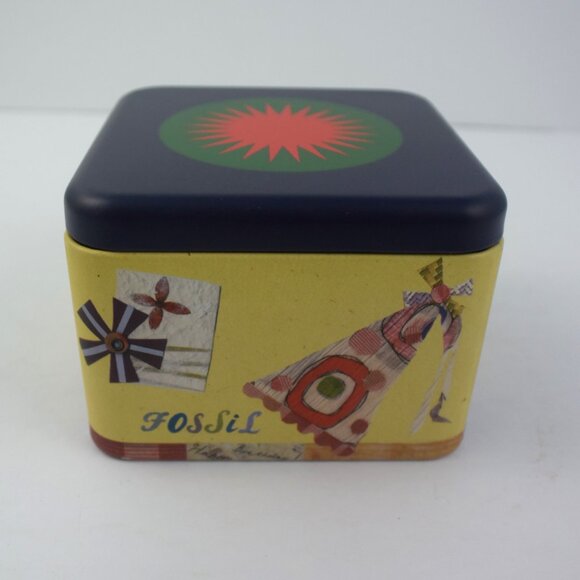 Lot of 6 Fossil Watch Tins (EMPTY) No Duplicates & In Great Condition - Picture 12 of 15